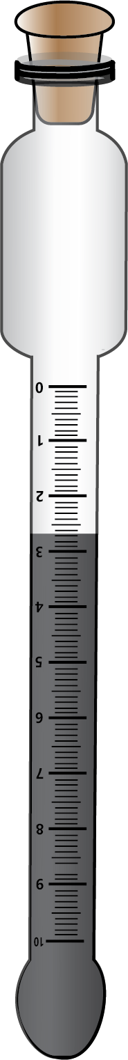 Empty Butyrometer
